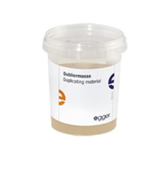 La masa doblador de egger es un material probado a base de hidrocoloide para moldes negativos.                                                                                                                                                            